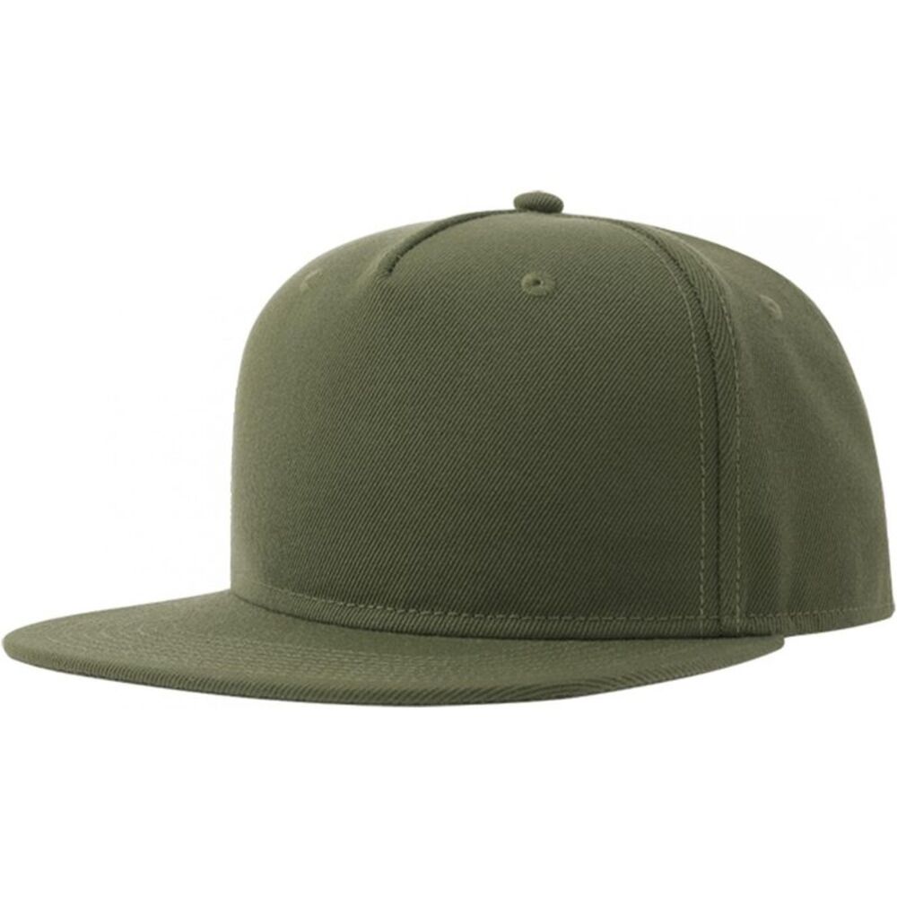 Atlantis Unisex Adult 5 Panel  Baseball Cap / Olive